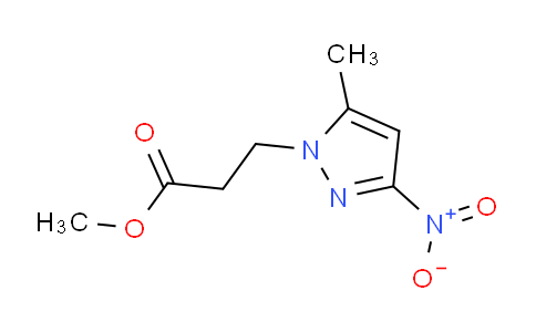 CAS No. 1002033-58-0, Methyl 3-(5-methyl-3-nitro-1H-pyrazol-1-yl)propanoate