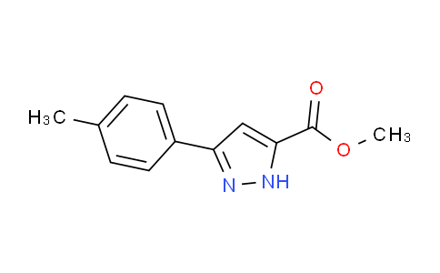 CAS No. 192701-73-8, Methyl 3-(p-tolyl)-1H-pyrazole-5-carboxylate