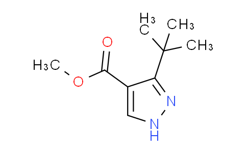 CAS No. 1017782-45-4, Methyl 3-(tert-butyl)-1H-pyrazole-4-carboxylate
