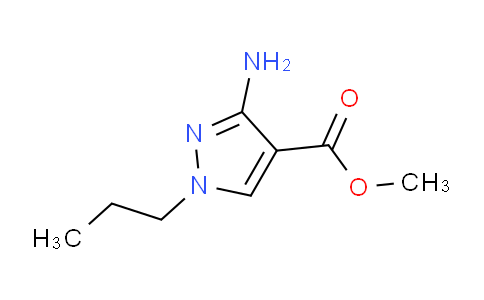 CAS No. 1795274-05-3, Methyl 3-amino-1-propyl-1H-pyrazole-4-carboxylate