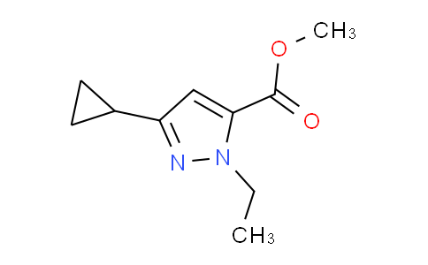 CAS No. 1173048-48-0, Methyl 3-cyclopropyl-1-ethyl-1H-pyrazole-5-carboxylate