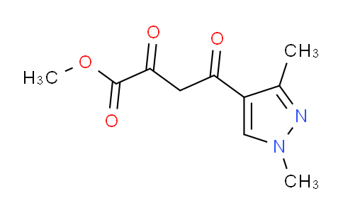 CAS No. 1005591-81-0, Methyl 4-(1,3-dimethyl-1H-pyrazol-4-yl)-2,4-dioxobutanoate
