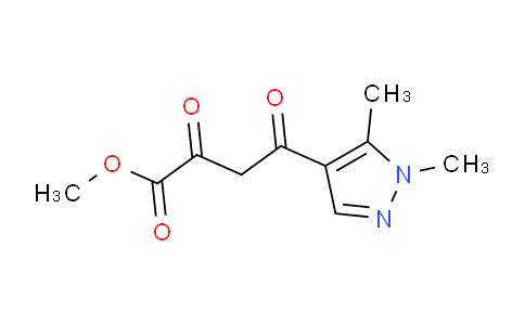 CAS No. 1005585-96-5, Methyl 4-(1,5-dimethyl-1H-pyrazol-4-yl)-2,4-dioxobutanoate