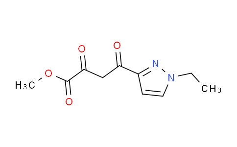 CAS No. 1171672-84-6, Methyl 4-(1-ethyl-1H-pyrazol-3-yl)-2,4-dioxobutanoate