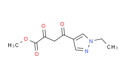 CAS No. 1006483-29-9, Methyl 4-(1-ethyl-1H-pyrazol-4-yl)-2,4-dioxobutanoate
