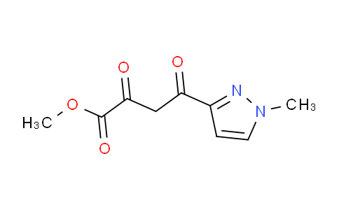 CAS No. 875553-41-6, Methyl 4-(1-methyl-1H-pyrazol-3-yl)-2,4-dioxobutanoate