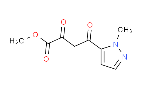 CAS No. 1172349-92-6, Methyl 4-(1-methyl-1H-pyrazol-5-yl)-2,4-dioxobutanoate