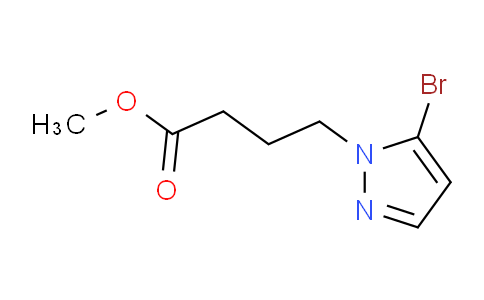 CAS No. 1427024-20-1, Methyl 4-(5-bromo-1H-pyrazol-1-yl)butanoate