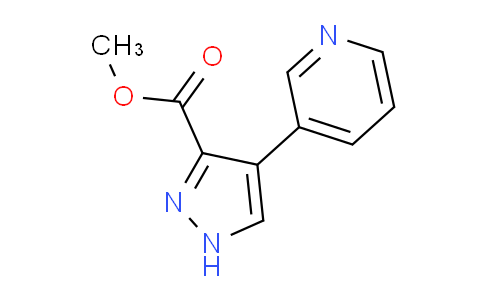 CAS No. 117784-21-1, Methyl 4-(pyridin-3-yl)-1H-pyrazole-3-carboxylate