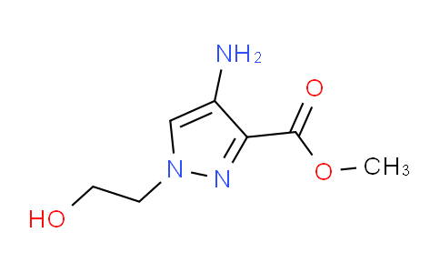 CAS No. 1427012-01-8, Methyl 4-amino-1-(2-hydroxyethyl)-1H-pyrazole-3-carboxylate