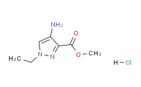 CAS No. 1185034-32-5, Methyl 4-amino-1-ethyl-1H-pyrazole-3-carboxylate hydrochloride