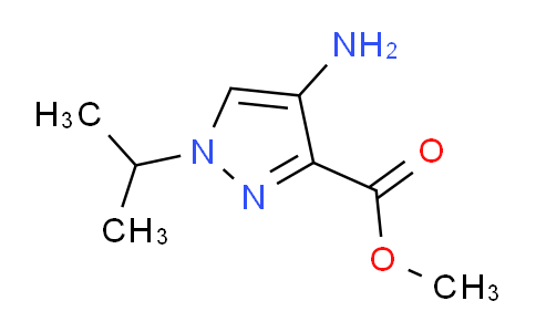 CAS No. 1698725-44-8, Methyl 4-amino-1-isopropyl-1H-pyrazole-3-carboxylate