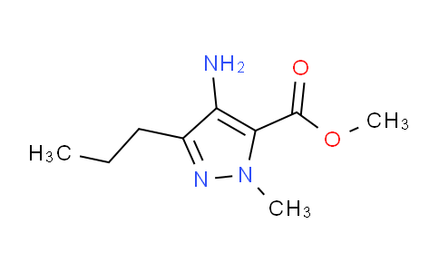 CAS No. 727408-28-8, Methyl 4-amino-1-methyl-3-propyl-1H-pyrazole-5-carboxylate