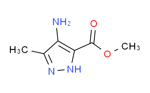 CAS No. 1587700-52-4, Methyl 4-amino-3-methyl-1H-pyrazole-5-carboxylate