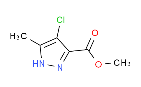 CAS No. 1281872-47-6, Methyl 4-chloro-5-methyl-1H-pyrazole-3-carboxylate