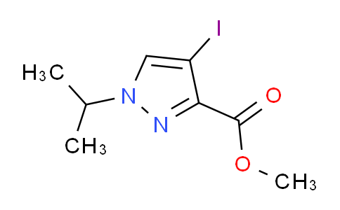 CAS No. 1354705-11-5, Methyl 4-iodo-1-isopropyl-1H-pyrazole-3-carboxylate