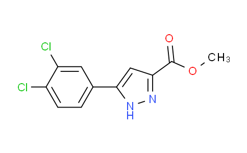 CAS No. 192702-24-2, Methyl 5-(3,4-dichlorophenyl)-1H-pyrazole-3-carboxylate