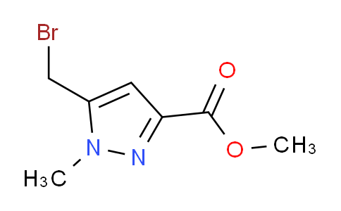 CAS No. 878744-22-0, Methyl 5-(bromomethyl)-1-methyl-1H-pyrazole-3-carboxylate