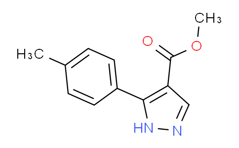 CAS No. 1150164-02-5, Methyl 5-(p-tolyl)-1H-pyrazole-4-carboxylate