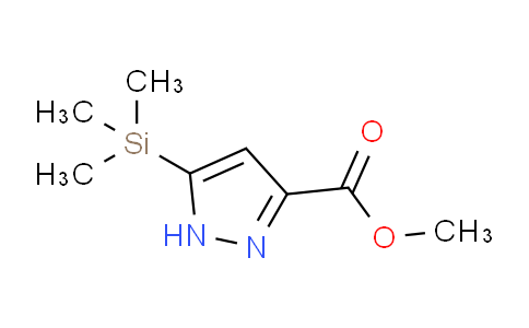 CAS No. 936368-98-8, Methyl 5-(trimethylsilyl)-1H-pyrazole-3-carboxylate