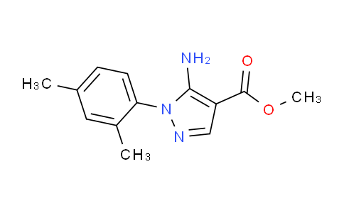 CAS No. 1264045-25-1, Methyl 5-amino-1-(2,4-dimethylphenyl)-1H-pyrazole-4-carboxylate