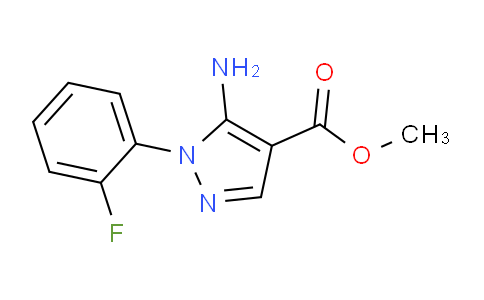 CAS No. 121716-17-4, Methyl 5-amino-1-(2-fluorophenyl)-1H-pyrazole-4-carboxylate