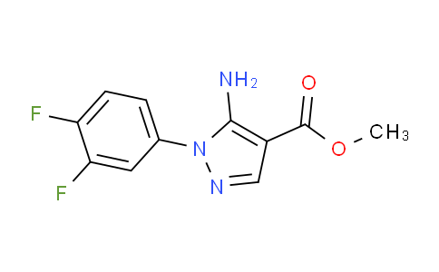 CAS No. 1416344-32-5, Methyl 5-amino-1-(3,4-difluorophenyl)-1H-pyrazole-4-carboxylate