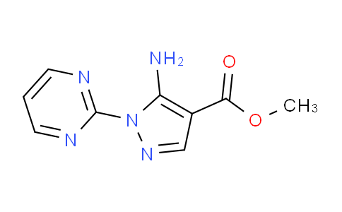 CAS No. 104909-69-5, Methyl 5-amino-1-(pyrimidin-2-yl)-1H-pyrazole-4-carboxylate