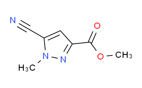 CAS No. 203792-51-2, Methyl 5-cyano-1-methyl-1H-pyrazole-3-carboxylate