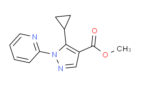 MC650253 | 1072944-47-8 | Methyl 5-cyclopropyl-1-(pyridin-2-yl)-1H-pyrazole-4-carboxylate