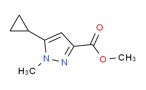 CAS No. 1171882-06-6, Methyl 5-cyclopropyl-1-methyl-1H-pyrazole-3-carboxylate
