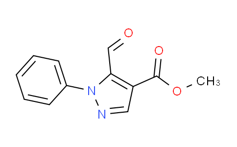 CAS No. 1019012-13-5, Methyl 5-formyl-1-phenyl-1H-pyrazole-4-carboxylate