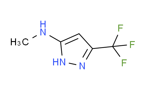 CAS No. 898539-99-6, Methyl-(5-trifluoromethyl-2H-pyrazol-3-yl)-amine