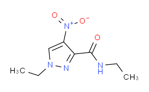 CAS No. 1384856-25-0, N,1-Diethyl-4-nitro-1H-pyrazole-3-carboxamide