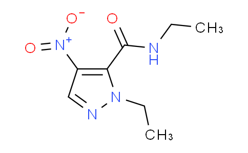CAS No. 1245771-62-3, N,1-Diethyl-4-nitro-1H-pyrazole-5-carboxamide
