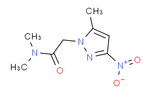 CAS No. 1260379-37-0, N,N-Dimethyl-2-(5-methyl-3-nitro-1H-pyrazol-1-yl)acetamide