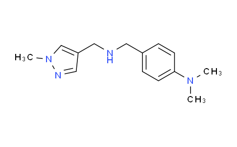 1006959-40-5 | N,N-Dimethyl-4-((((1-methyl-1H-pyrazol-4-yl)methyl)amino)methyl)aniline