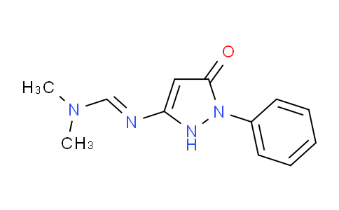 CAS No. 328035-71-8, N,N-Dimethyl-N'-(5-oxo-1-phenyl-2,5-dihydro-1H-pyrazol-3-yl)formimidamide