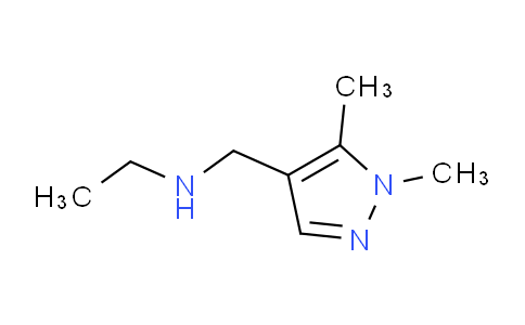 CAS No. 952195-00-5, N-((1,5-Dimethyl-1H-pyrazol-4-yl)methyl)ethanamine