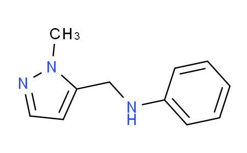 CAS No. 1006352-98-2, N-((1-Methyl-1H-pyrazol-5-yl)methyl)aniline