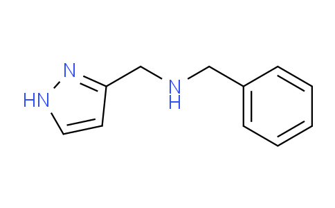 CAS No. 875911-55-0, N-((1H-Pyrazol-3-yl)methyl)-1-phenylmethanamine