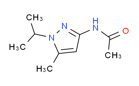 CAS No. 1379811-29-6, N-(1-Isopropyl-5-methyl-1H-pyrazol-3-yl)acetamide