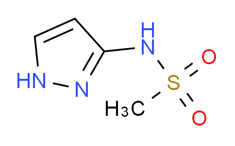 CAS No. 1248201-08-2, N-(1H-Pyrazol-3-yl)methanesulfonamide