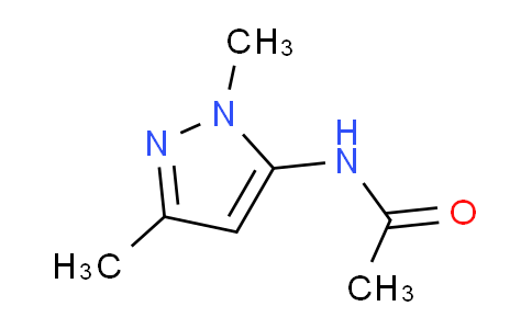CAS No. 75092-37-4, N-(2,5-Dimethylpyrazol-3-yl)acetamide