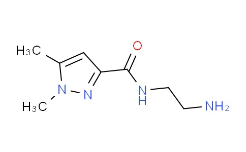 CAS No. 1001519-26-1, N-(2-Aminoethyl)-1,5-dimethyl-1H-pyrazole-3-carboxamide
