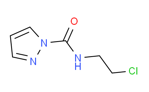 CAS No. 1209343-75-8, N-(2-Chloroethyl)-1H-pyrazole-1-carboxamide
