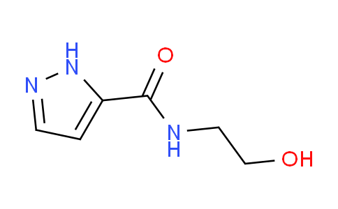 CAS No. 405278-69-5, N-(2-Hydroxyethyl)-1H-pyrazole-5-carboxamide