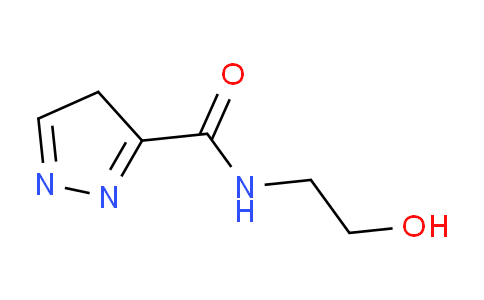 CAS No. 446053-75-4, N-(2-Hydroxyethyl)-4H-pyrazole-3-carboxamide