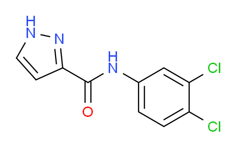 CAS No. 305346-22-9, N-(3,4-Dichlorophenyl)-1H-pyrazole-3-carboxamide