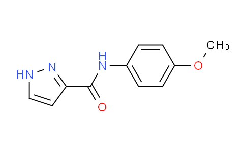 CAS No. 305346-12-7, N-(4-Methoxyphenyl)-1H-pyrazole-3-carboxamide
